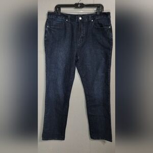 Commerce Men's Straight Leg Blue Jeans (36X32)